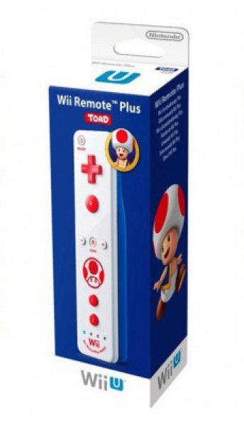 Mando Remote Plus Edicion Especial Toad Wii Wii U